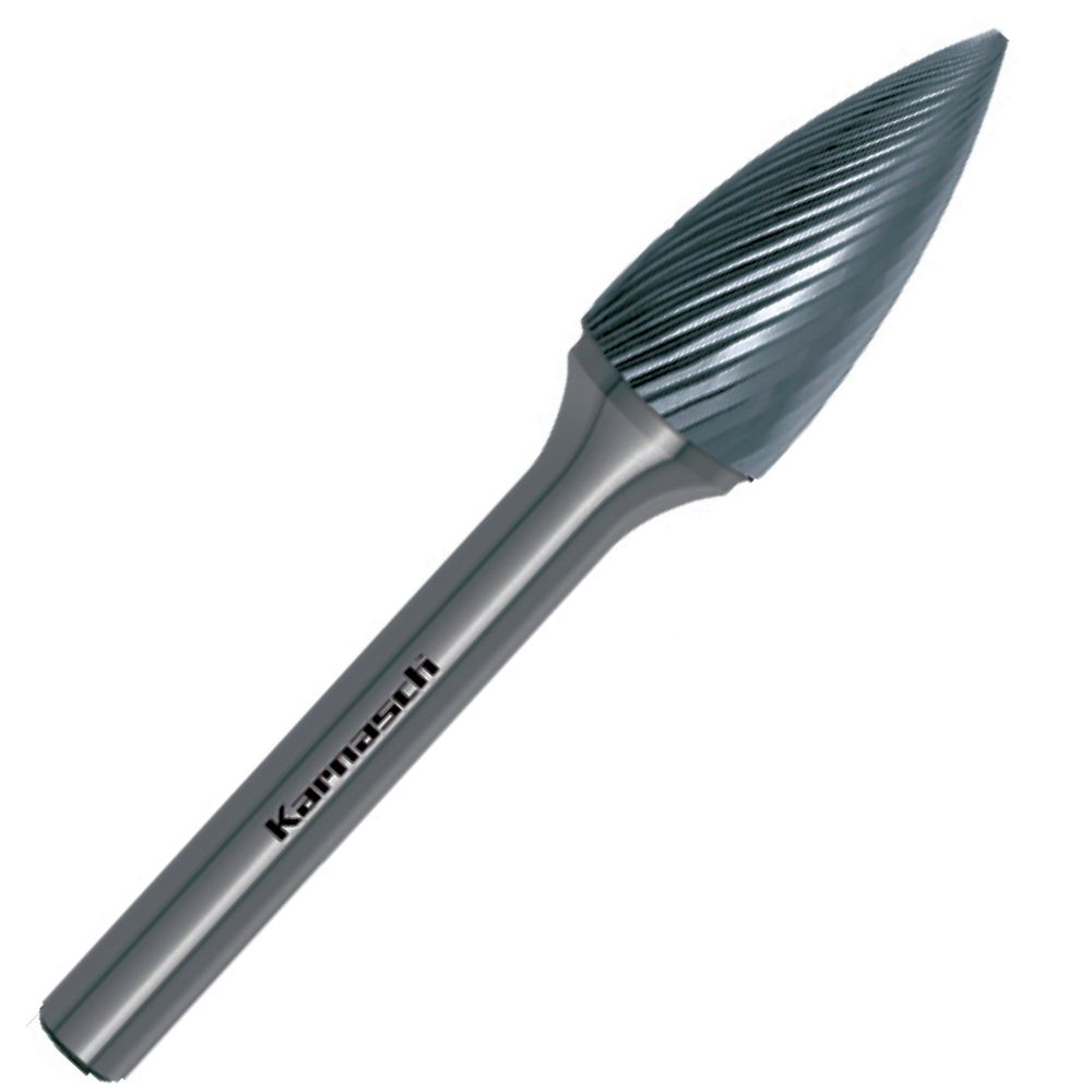 HM Frässtift, Ø=3,0-16mm, Serie 113063, Spitzbogenform, unbeschichtet HP5