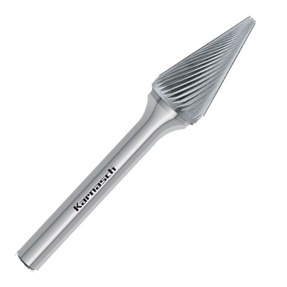 HM Frässtift, Ø=3,0-16mm, Serie 113093, Spitzkegelform, unbeschichtet HP5