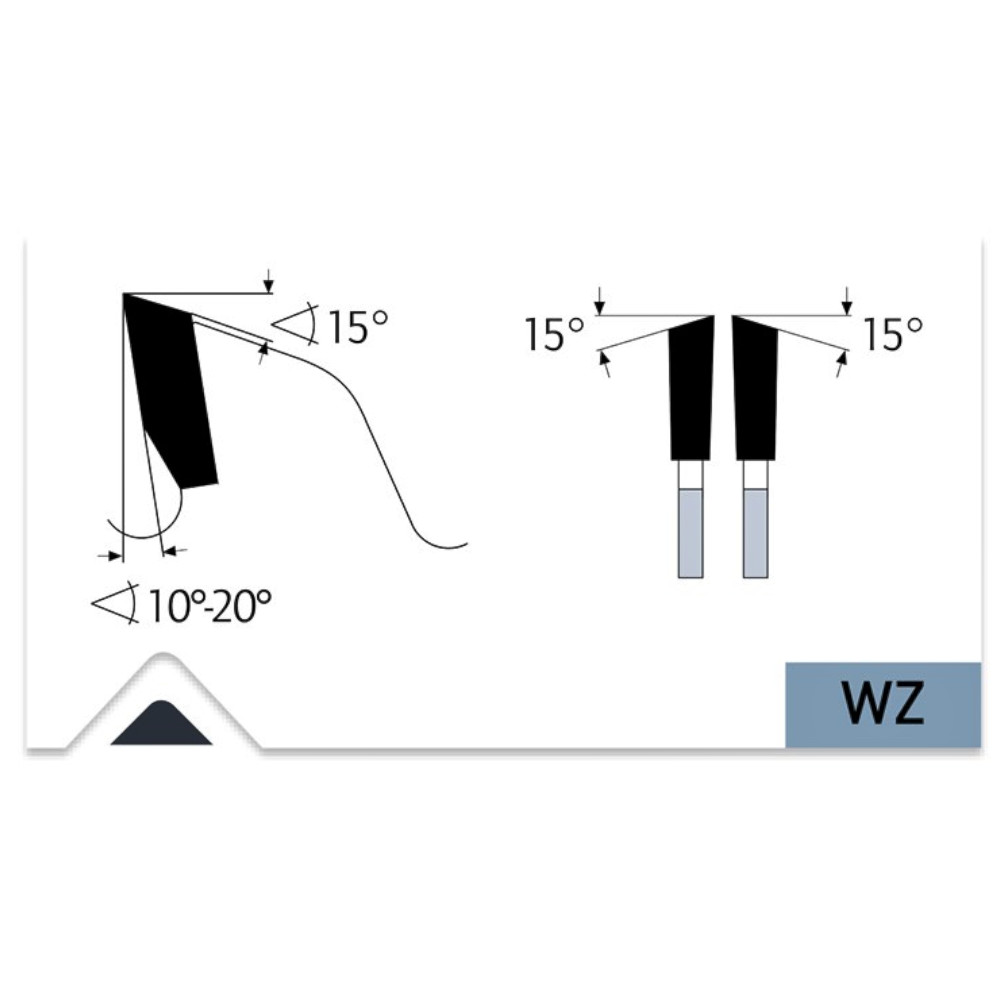 Karnasch HM-Blatt HM bestücktes Kreissägeblatt Hundegger Besäumen Fertigschnitt fein Ø 230-800 mm WZ