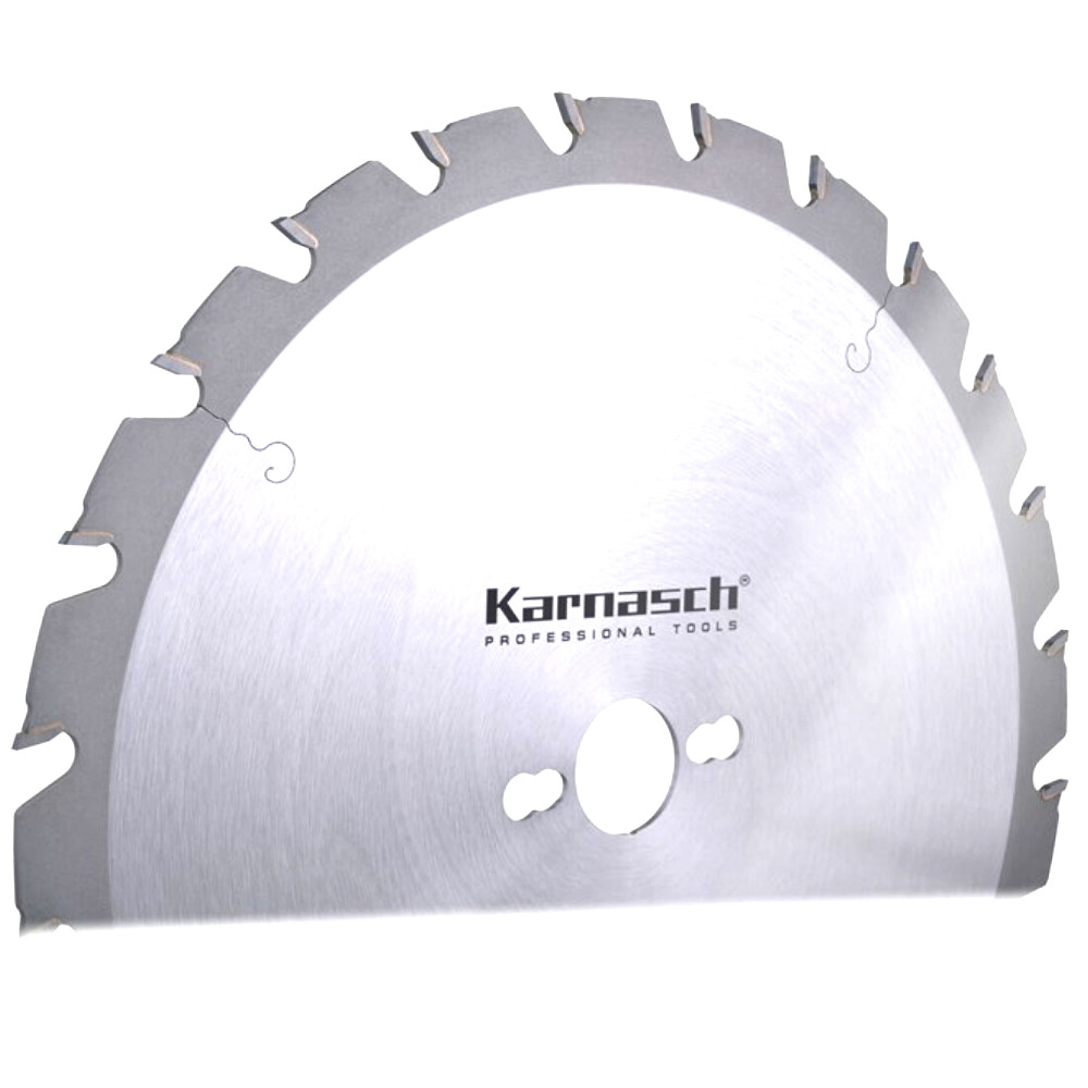 Karnasch Hartmetall bestücktes Kreissägeblatt, Bausäge Allroundeinsatz Ø 136 - 700mm TT, FWF, WZ