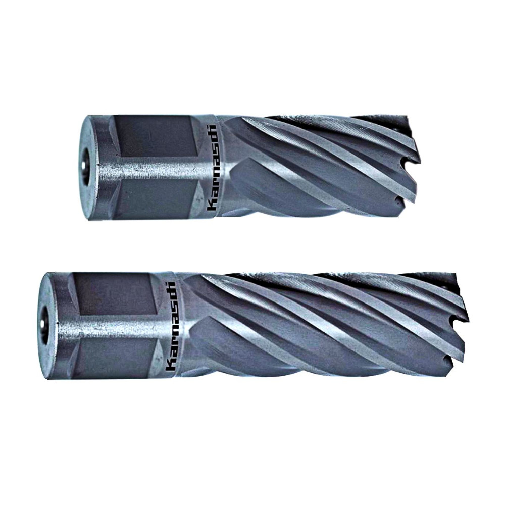 Kernbohrer, Weldonschaft, Nutzlänge 25, 50mm, Silver-Line, d1=12-60mm, HSS-XE