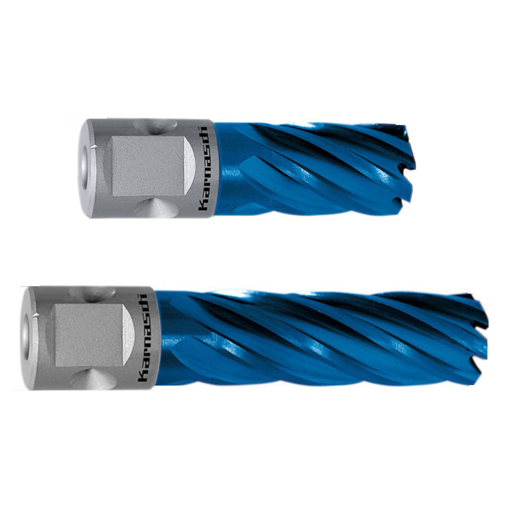 Kernbohrer-Blueline-Nitto Kernbohrer, Nitto/Uni-Schaft, Nutzlänge 30, 55 mm, Blue-Line55, d1=12-50mm, Durablue