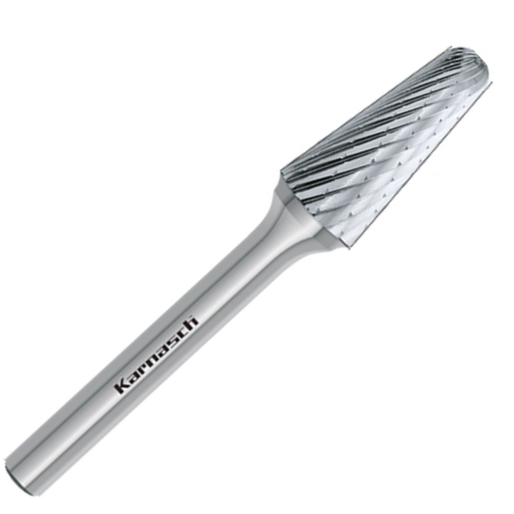 HM Frässtift, Ø=3,0-12mm, Serie 113087, Rundkegelform, unbeschichtet HP1