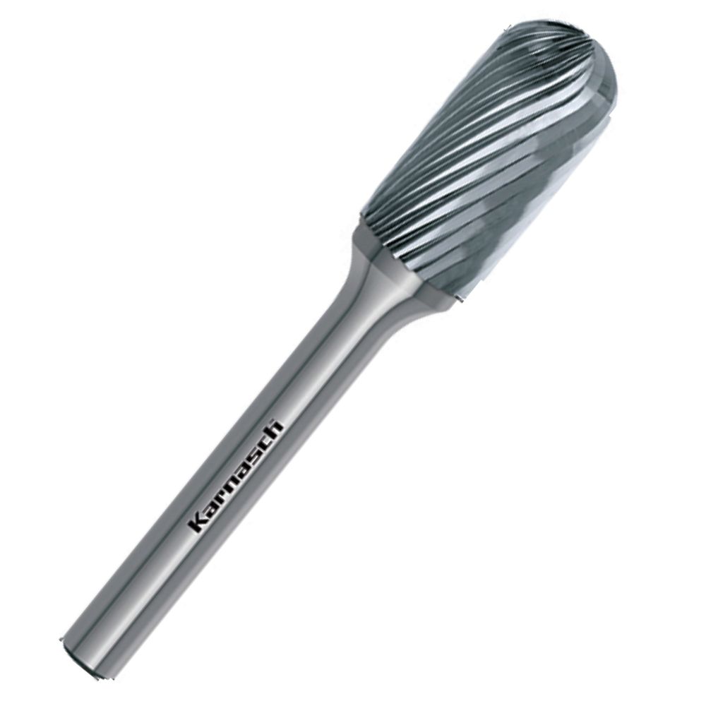 113020 HM Frässtift, Ø=3,0-12mm, Serie 113020, Walzenrundform, unbeschichtet HP2