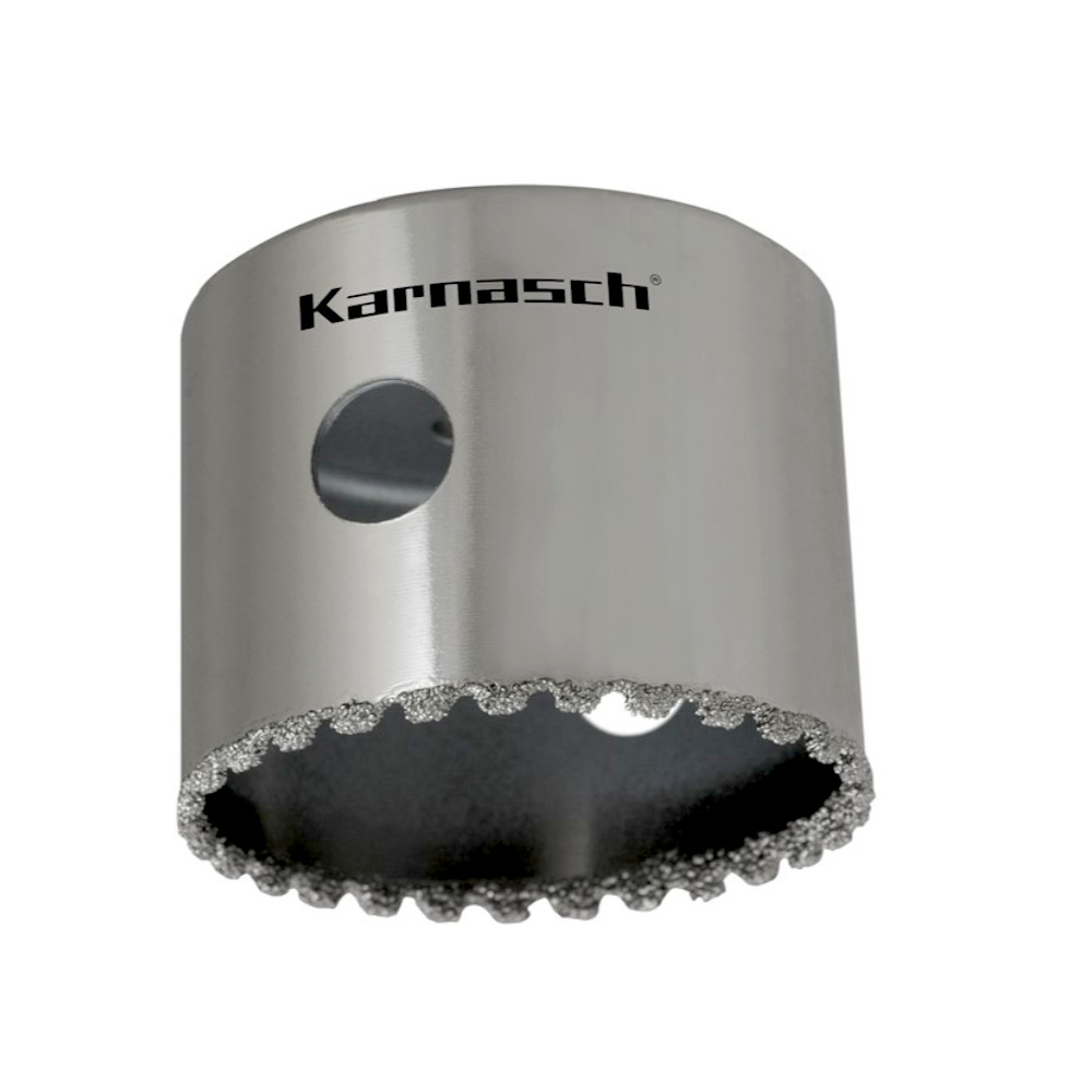 Lochsäge Diamant bestreute, Diamond-Grit, Ø 14 - 152 mm für Glas Keramik Stein