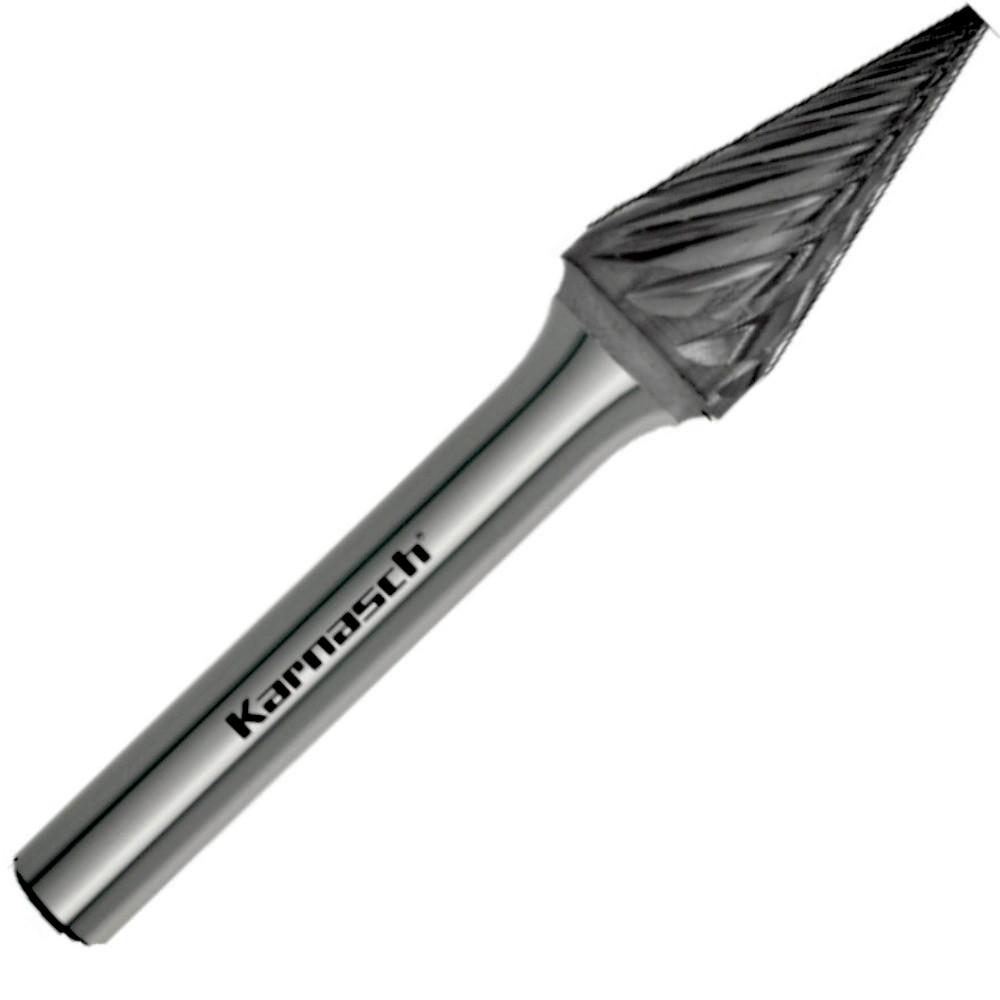 Fraesstift-114099 HM Frässtift, Ø=6,0-16mm, Serie 114099, Spitzkegelform, unbeschichtet HP3 PRO