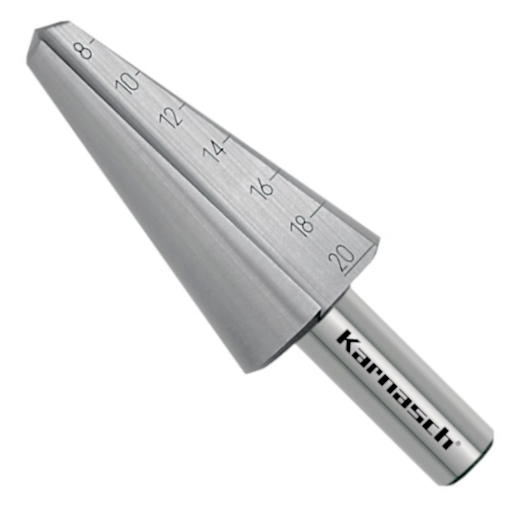 Blechschälbohrer, HSS-XE, d=8-20mm, 2 schneidig, CBN geschliffen