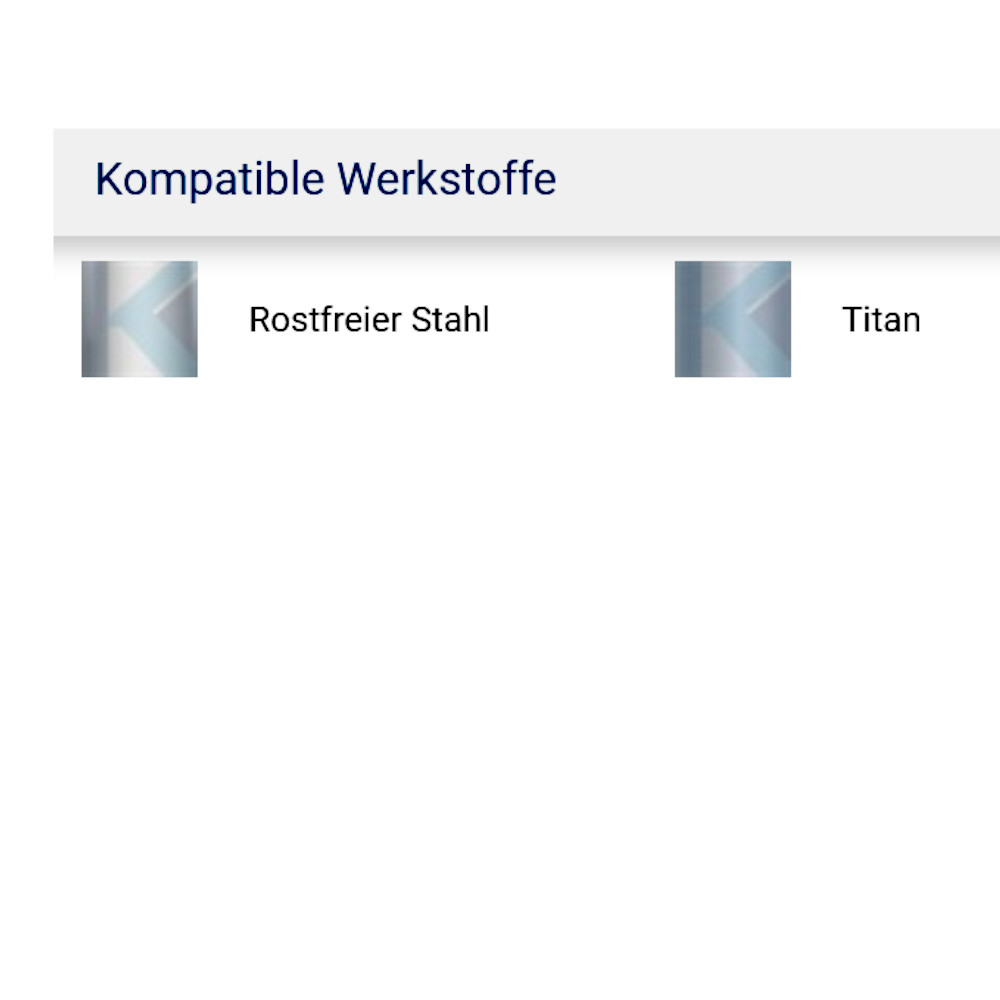 Frässtift für Edelstahl