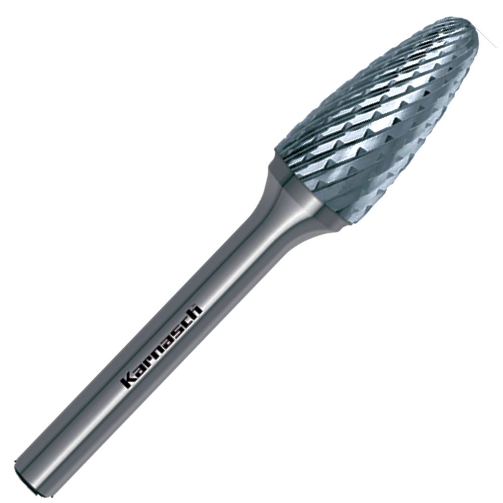 HM Frässtift, Ø=6,0-16mm, Serie 113054, Rundbogenform, unbeschichtet HP6