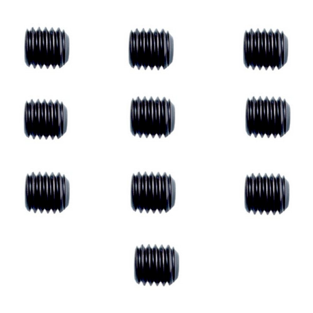 Ersatzschraube 10x für Power Drill 4000 Schaftsystem Imbusschraube, Madenschraube
