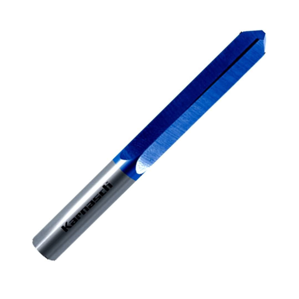 Bohrfräser Frässtift VHM für Schlüsseldienst,BLUE-TEC beschichtet Frässtift 6mm