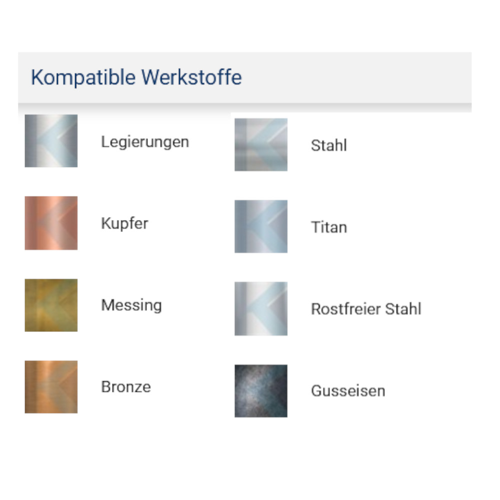 HM Frässtift Ø=1-2mm, ZYA, 115006, Mini Frässtift, Blue-Tec beschichtet, Karnasch