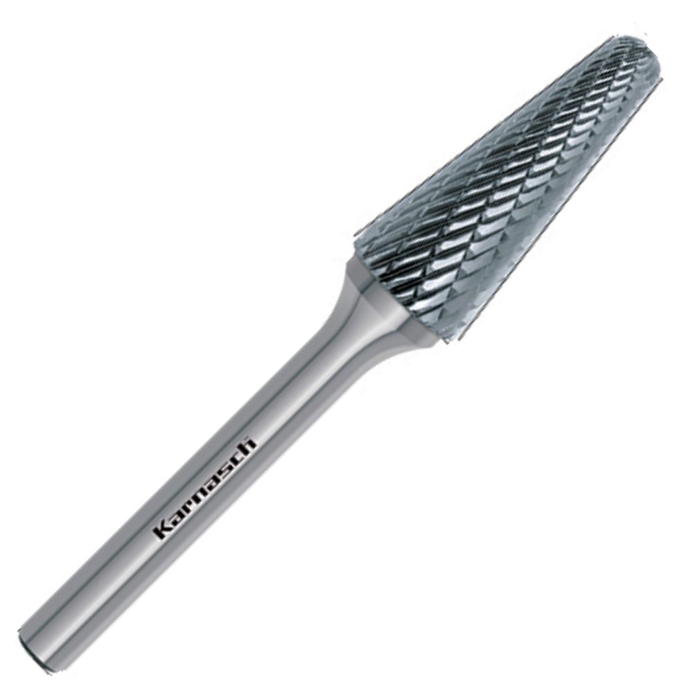 HM Frässtift, Ø=3,0-20mm, Serie 113081, Rundkegelform, unbeschichtet HP3