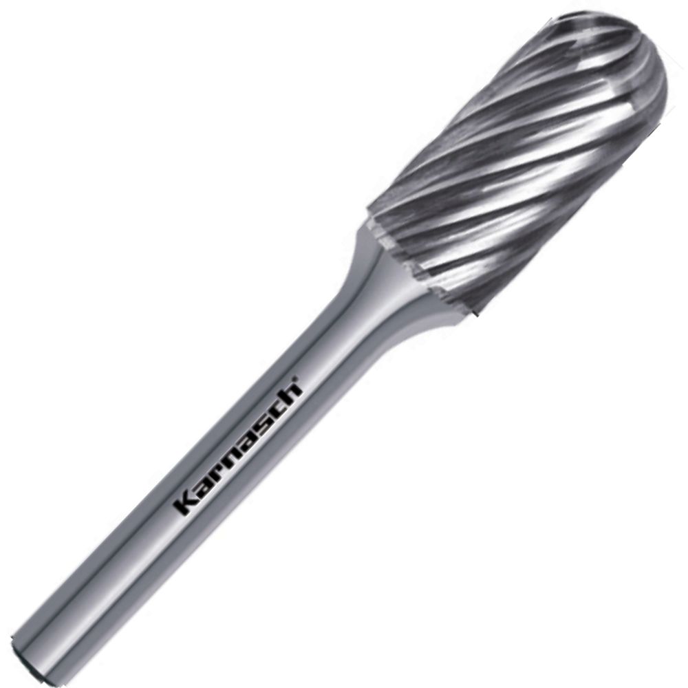 114033 HM Frässtift, Ø=3,0-12mm, speziell für Edelstahl, WRC, Walzenrundform, HP9