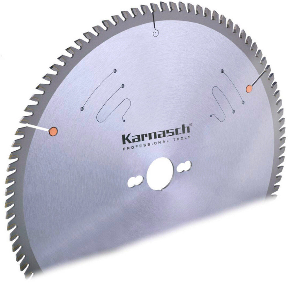 Kreissägeblätter HM bestückt Ø 250-500mm, formatieren, harte + abrasive Plattenmaterialien TFF-P