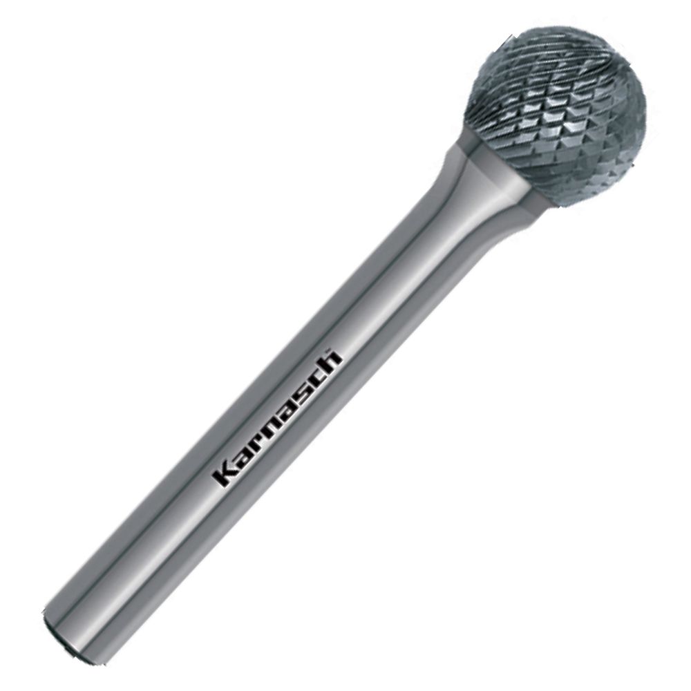 HM Frässtift, Ø=3,0-16mm, Serie 113032, Kugelform, unbeschichtet HP4