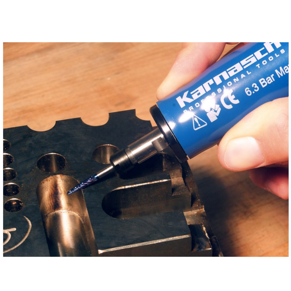 Profi Geradschleifer Druckluft KAM16LR für Fräserschaft bis 6,0mm, 114712 - Titelbild