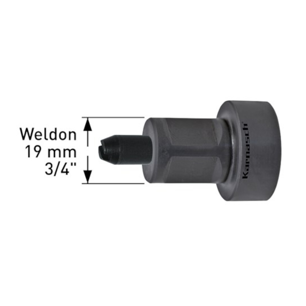 Adapter mit Bolzen Weldon 6-12mm, zum öffnen der Kühlmittelzufuhr
