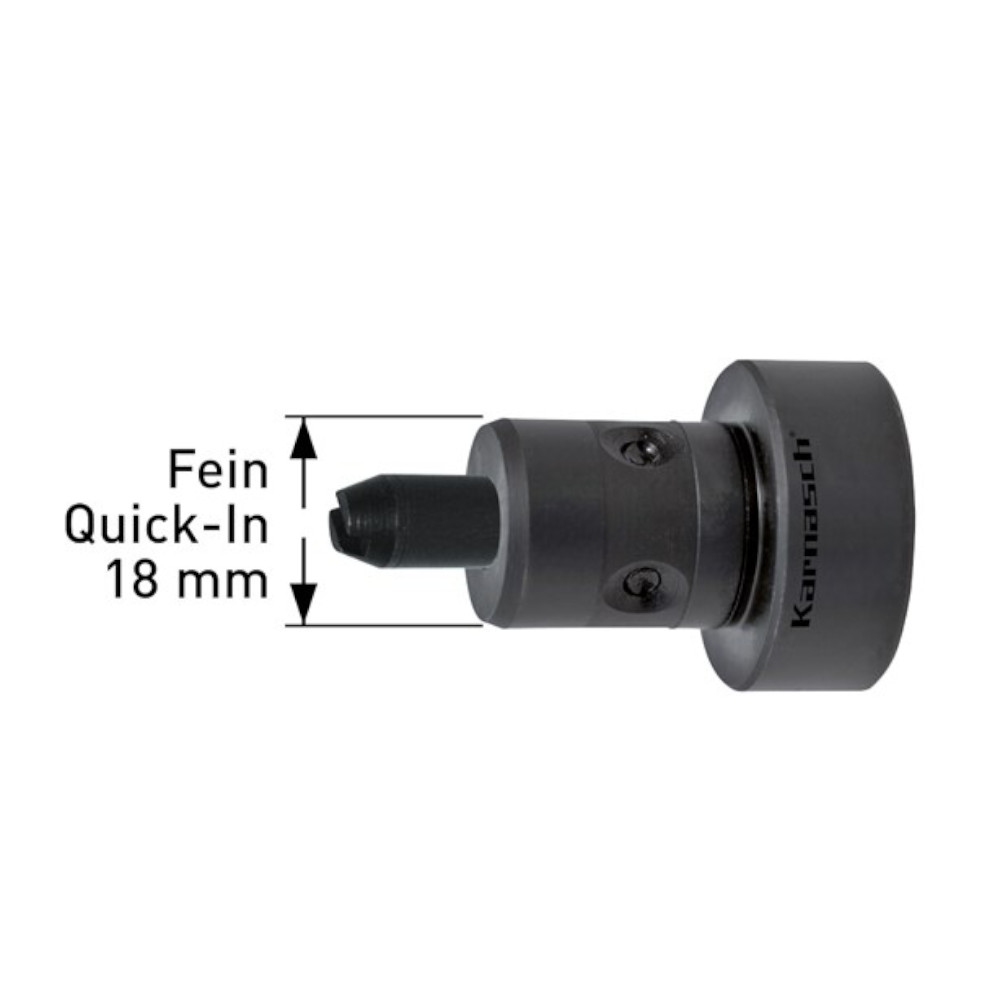 Adapter Fein Quick-In 6-12mm, mit Bolzen