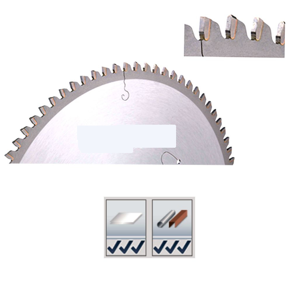 Karnasch HM-Blatt, HM-bestücktes Kreissägeblatt, Sägeblatt, Alu Negativ Dünnschnitt, Ø 120 - 550 mm,