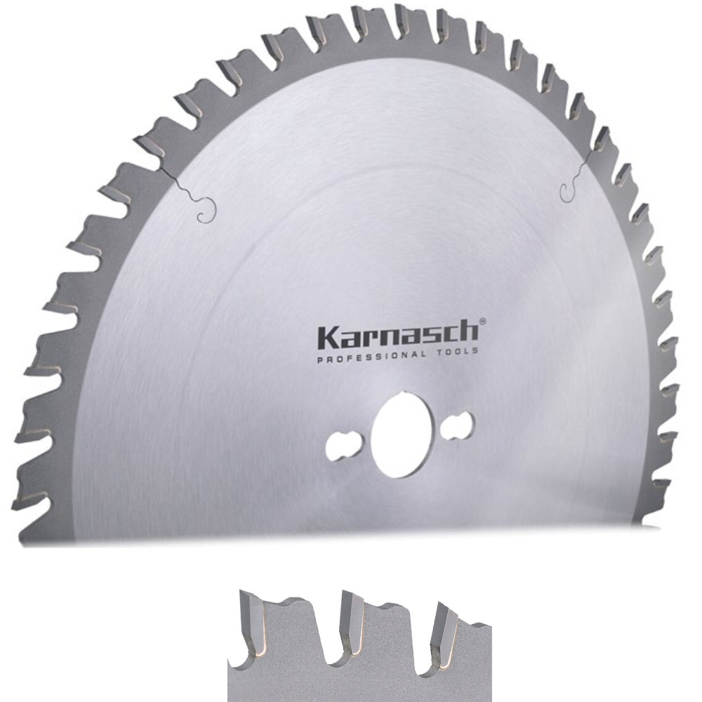Karnasch HM-Blatt bestücktes Kreissägeblatt Super Bausäge Ø 136 - 700mm WZ, Sägeblatt Handwerk
