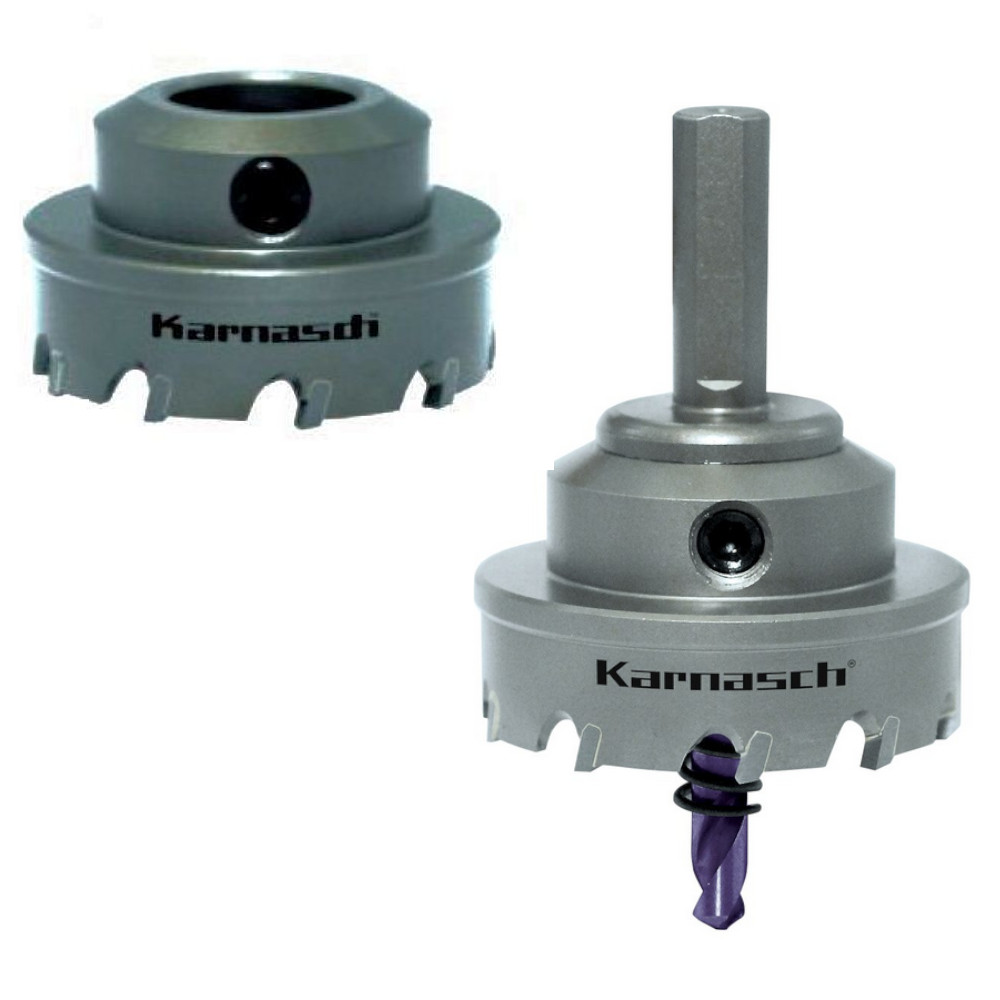 Hartmetall-bestückte Lochsäge Ø 14-120mm, Karnasch Lochkreissäge Power-Max 10, Serie 201010