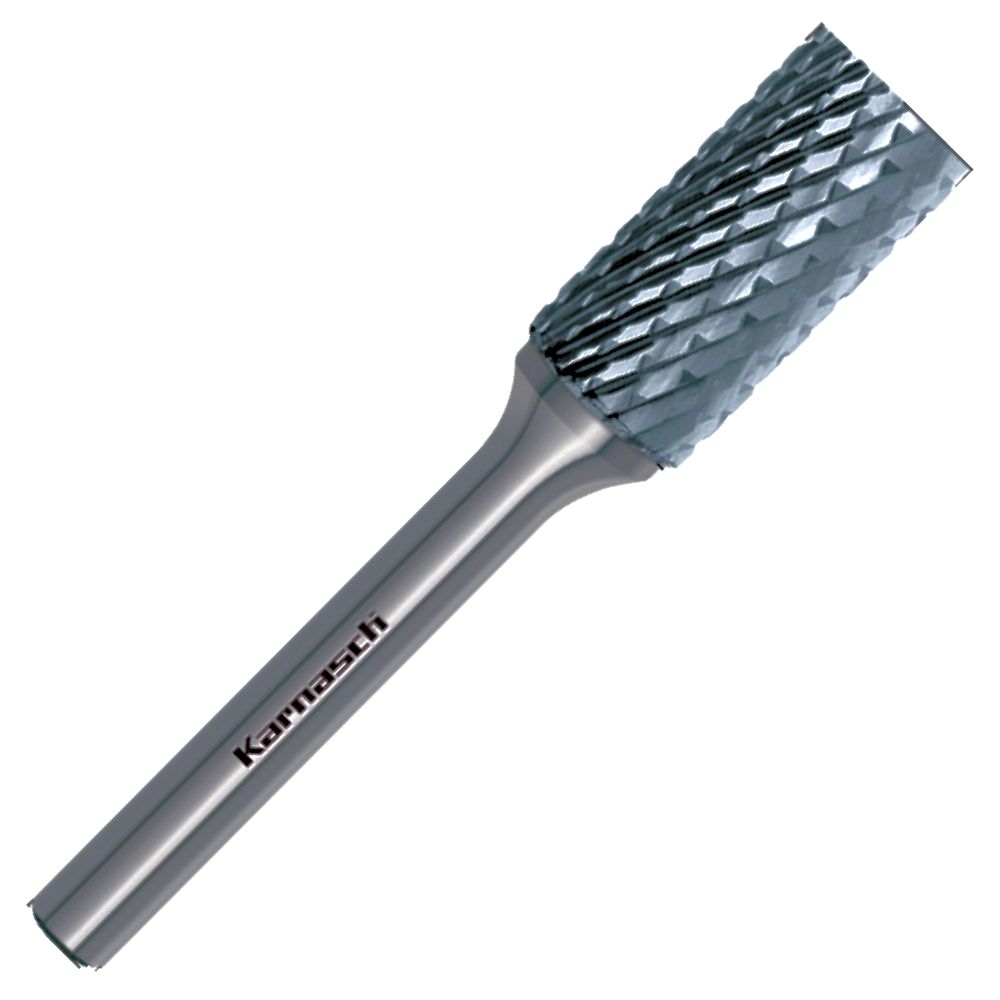 HM Frässtift, Ø=6,0-16mm, sehr grobe Verzahnung, 113004, ZYA Zylinderform, unbeschichtet HP6