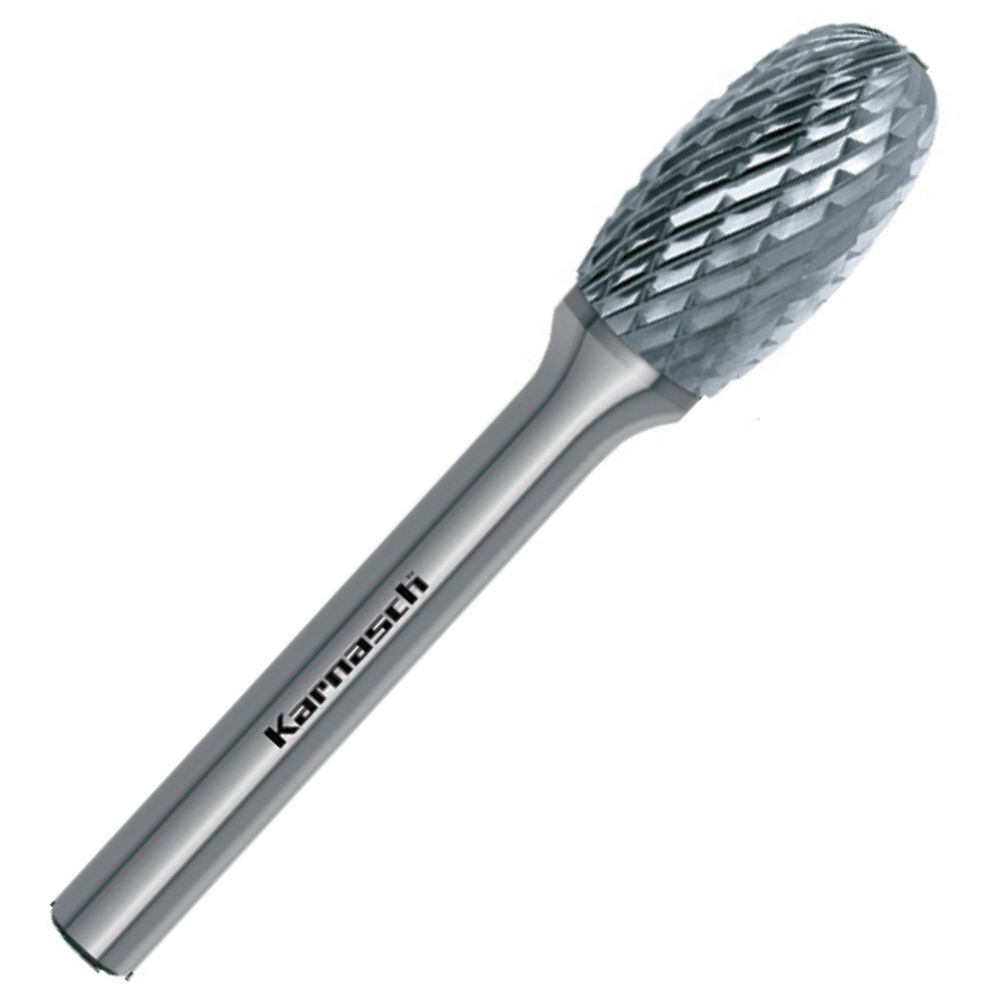 HM Frässtift, Ø=3,0-20mm, Serie 113041, Tropfenform, unbeschichtet HP3