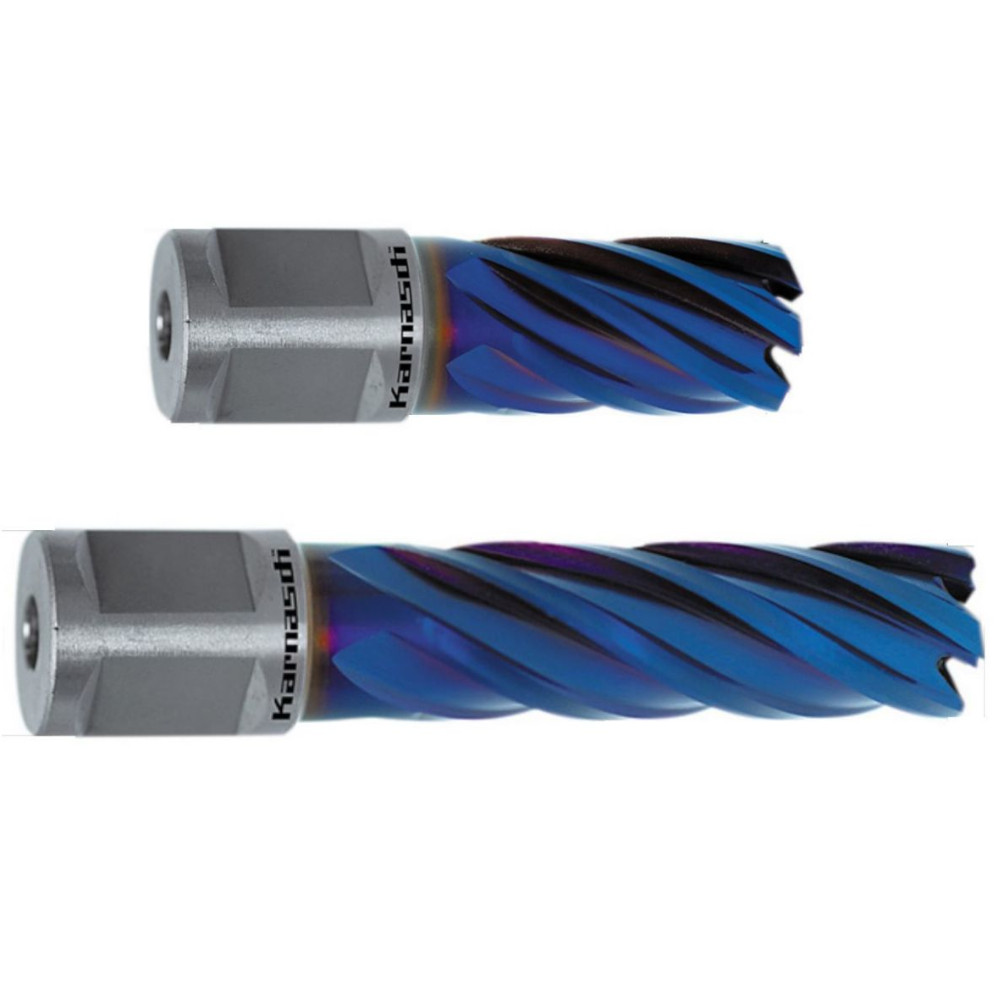 Kernbohrer-Bluelinerail-Weldon Kernbohrer, Weldon, Nutzlänge 30, 55mm, Blue-Line-Rail PRO, d1=12-36mm, ASP Pulverstahl