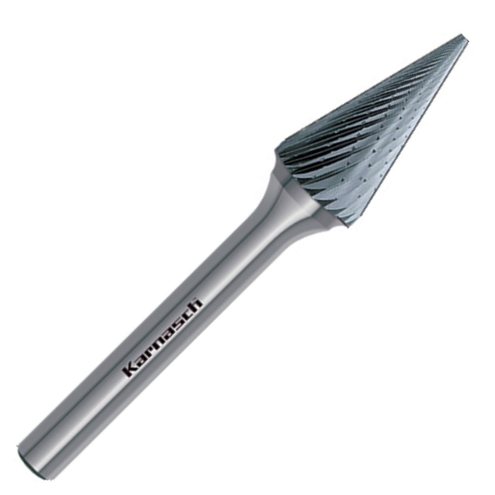 HM Frässtift, Ø=3,0-12mm, Serie 113097, Spitzkegelform, unbeschichtet HP1