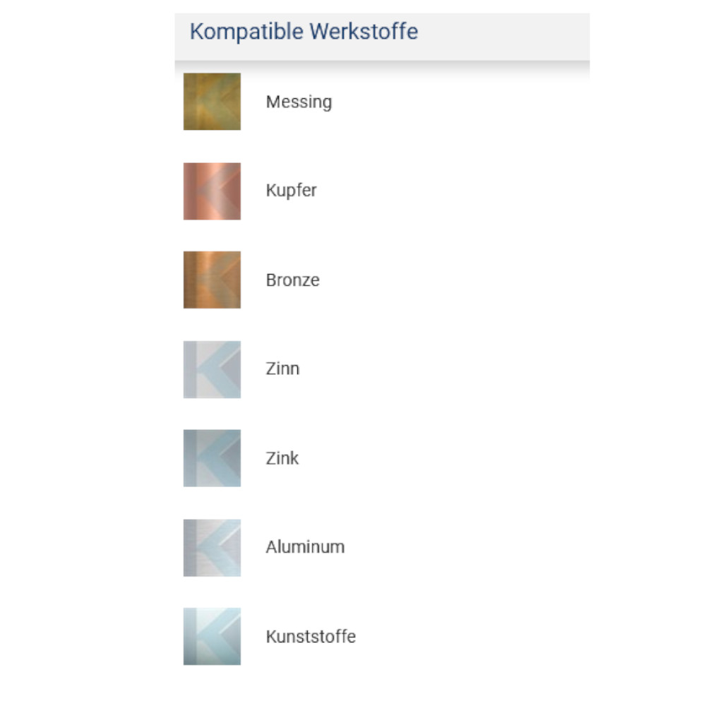 Karnasch HM-Blatt, HM-bestücktes Kreissägeblatt, Sägeblatt, Alu Negativ Dünnschnitt, Ø 120 - 550 mm,