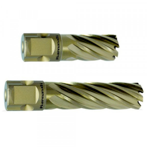 Kernbohrer in INCH, Nitto/Uni-Schaft, Nutzlänge 30, 55mm, Gold-Line