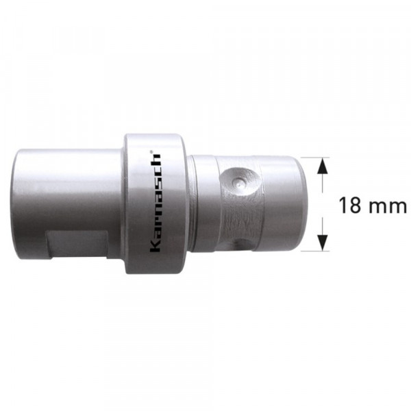 Adapter Fein Quick-In Schaft 18 mm, Empfohlen bis 65 mm, Karnasch